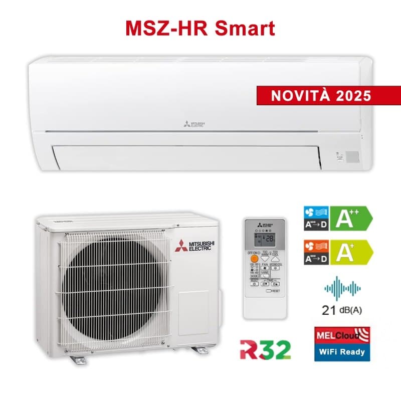MSZ-HR35VFE1 + MUZ-HR35VF — 3,5 kW (gamme HR) — vue 2