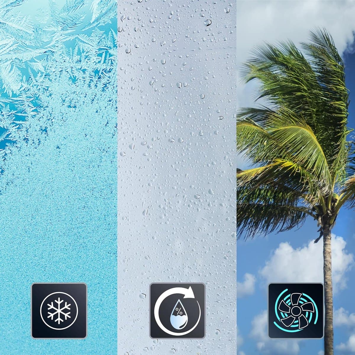 Turbo Eco Sense AU5610F0 — Climatiseur mobile 3000 W — vue 4